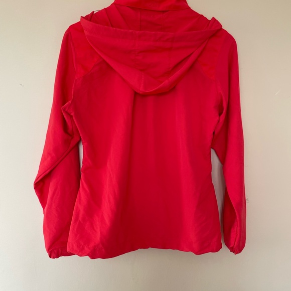 Nike golf light jacket size Medium with hood coral color - Picture 4 of 4
